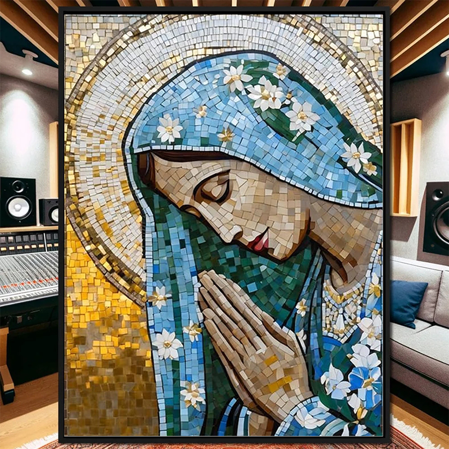 Resin Art Mary - 5D DIY Diamond Embroidery Full Kits