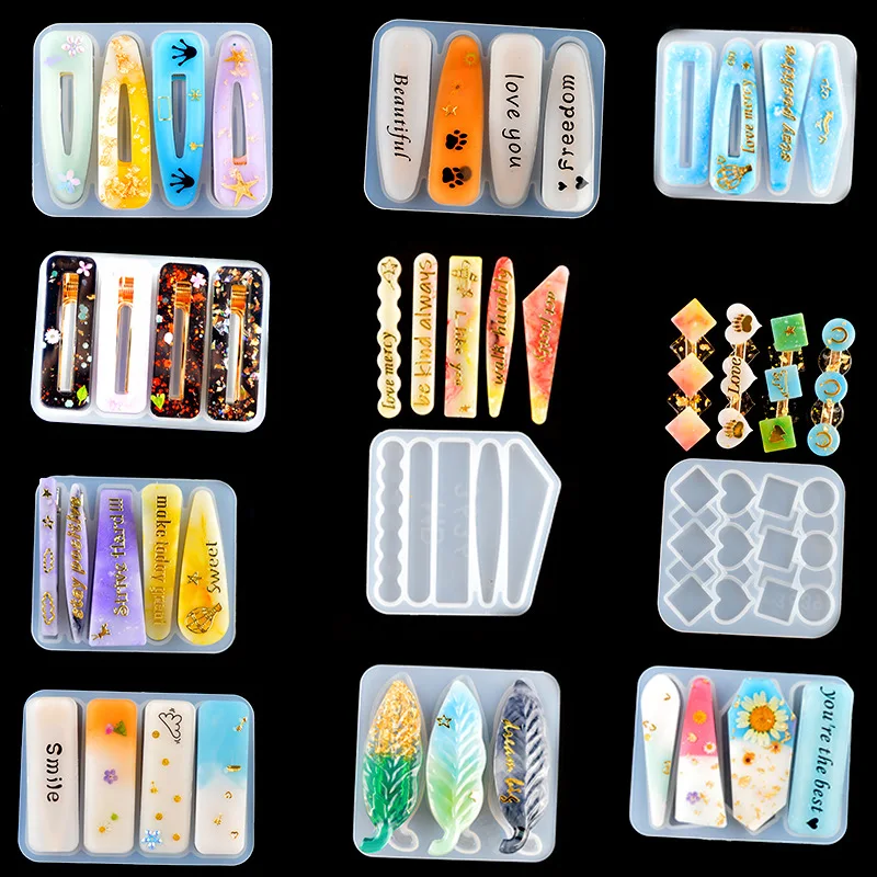 Resin Art Glue - DIY Epoxy Resin Hair Clip Hairpin