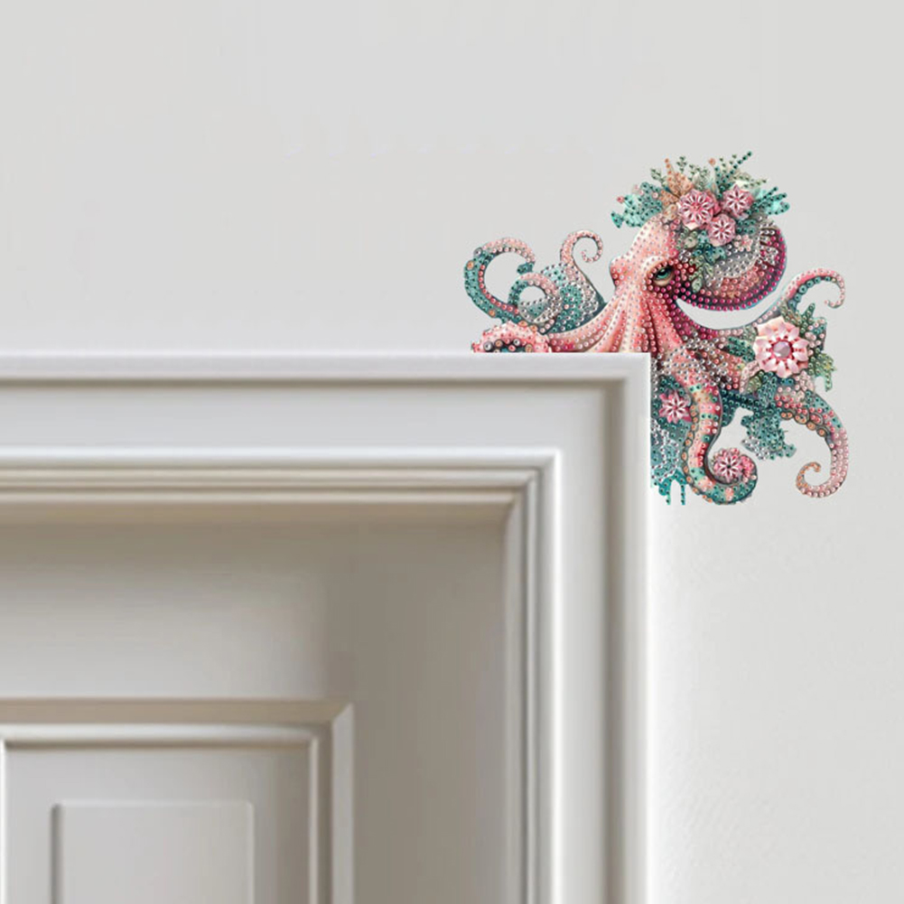 Resin Art Wall - Animal Diamond Painting Art Door Right