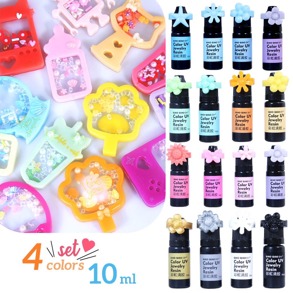 Resin Art Glue - Colors UV Resin, Colored UV Resin