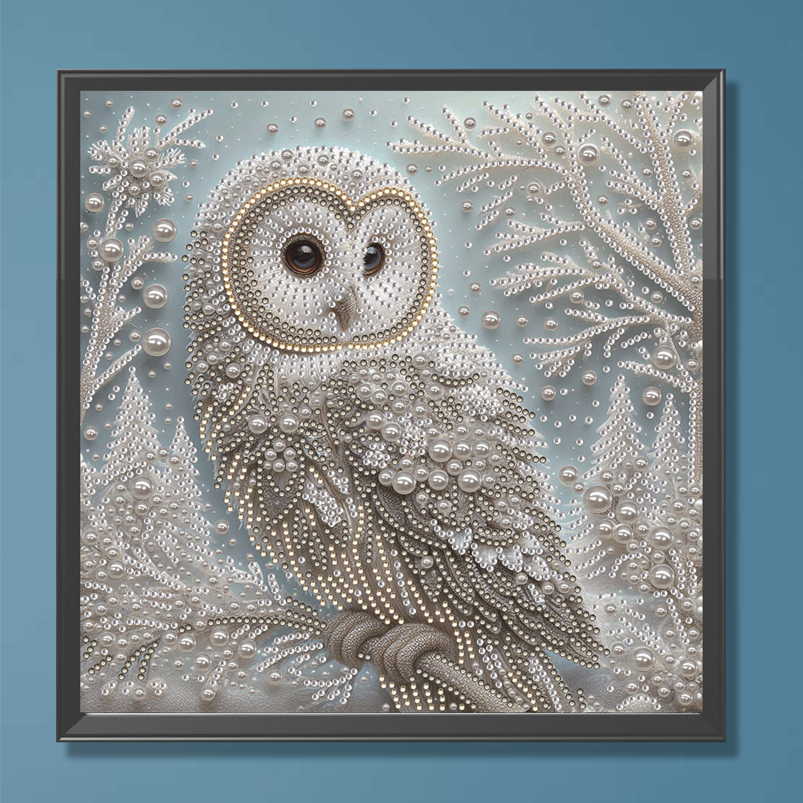 Resin Art Wall - Owl Special Shaped 5D DIY Partial