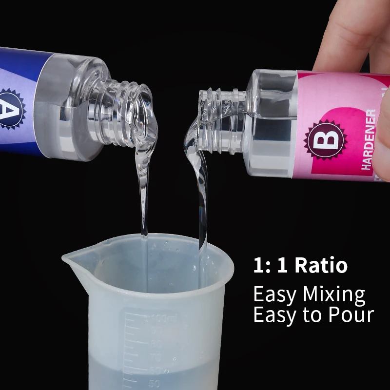Crystal Clear Epoxy Resin Kit  - огляд і ціна Resin Art Ratio