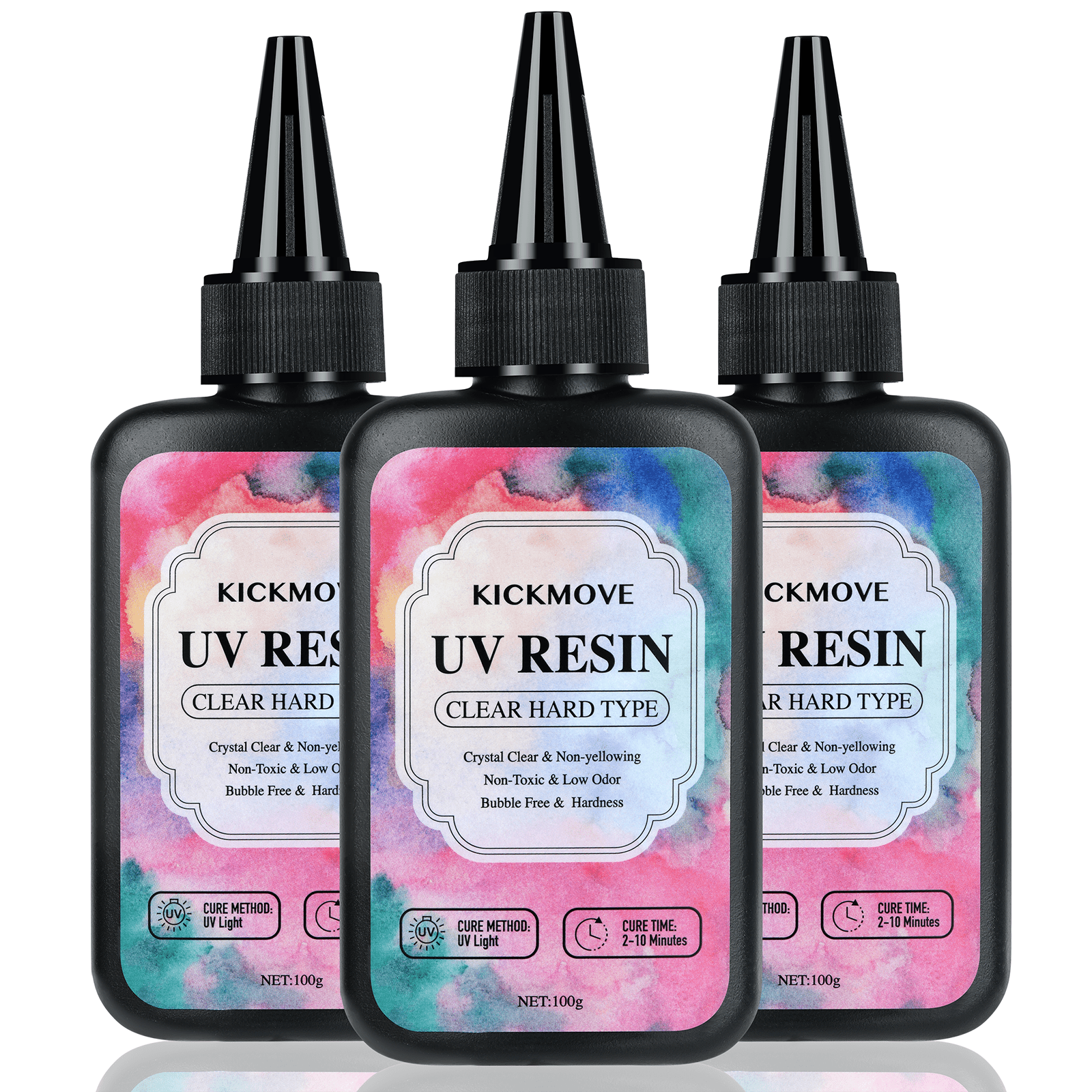 300g UV Resin Clear,Hard,Upgra - огляд і ціна Resin Art Glue
