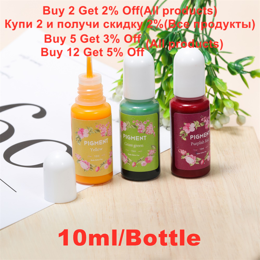 26 Colors 10ml Epoxy Resin Pig - огляд і ціна Pearl Powder Resin