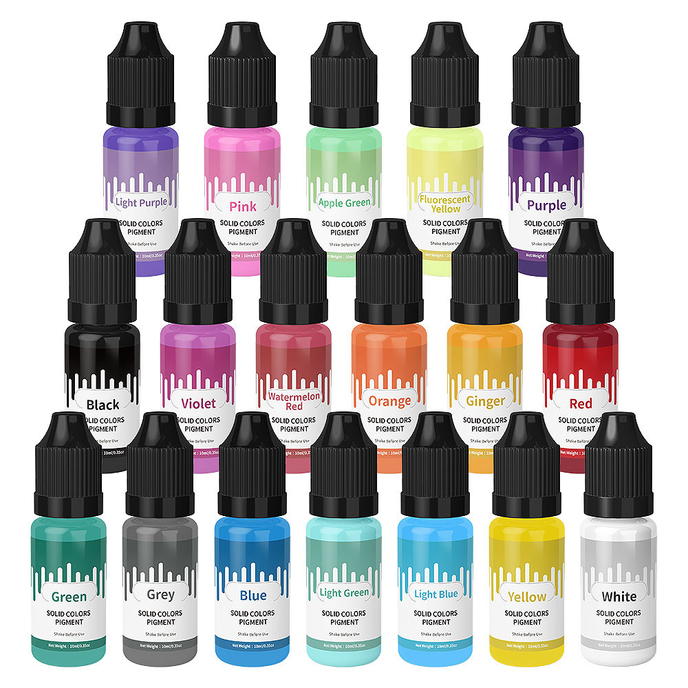 18Colors 10ml Macaron Solid Pa - огляд і ціна Resin Art Glue