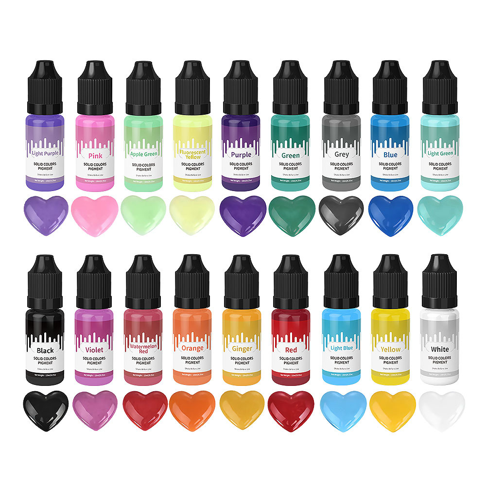 18Colors 10ml Macaron Solid Pa - огляд і ціна Resin Art Glue