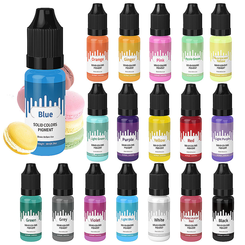 18Colors 10ml Macaron Solid Pa - огляд і ціна Resin Art Glue