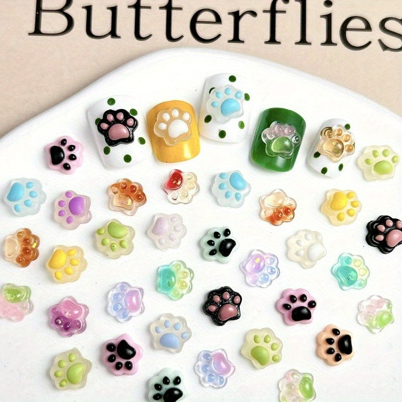 100 pieces luminous resin cat' - огляд і ціна Resin Art Craft