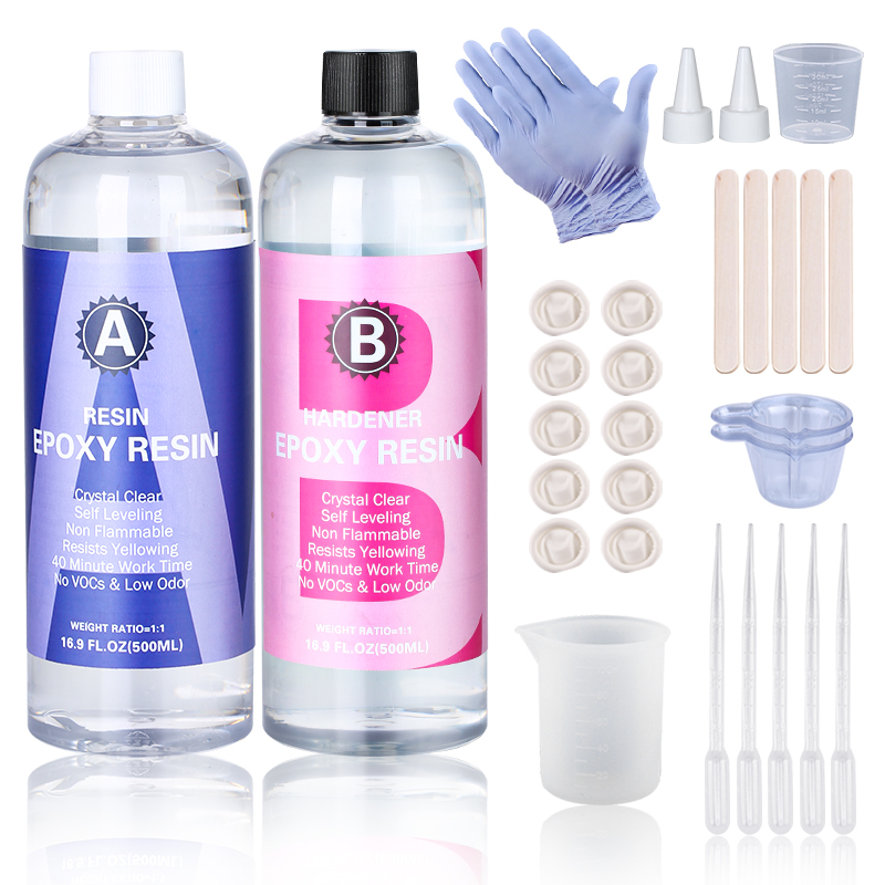 Crystal Clear Epoxy Resin Kit  - огляд і ціна Resin Art Ratio