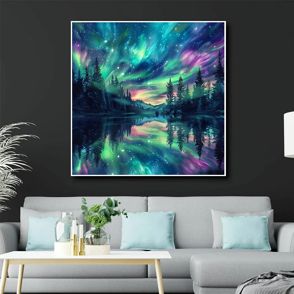 Frameless, DIY Diamond Paintin - огляд і ціна Resin Art Wall