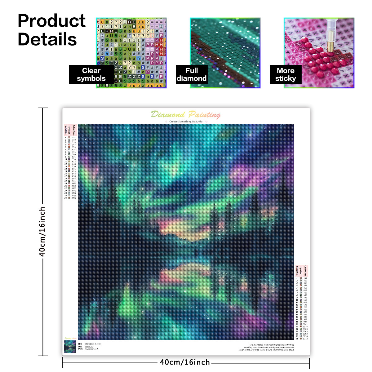 Frameless, DIY Diamond Paintin - огляд і ціна Resin Art Wall