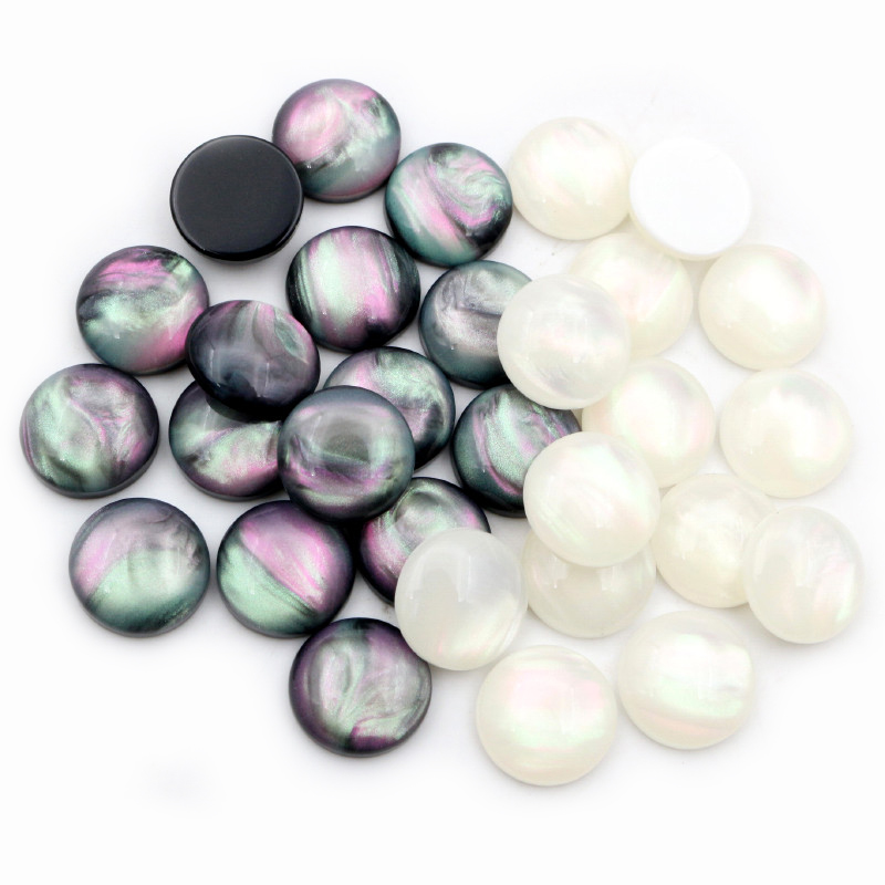 40pcs 8mm 10mm 12mm Round Resi - огляд і ціна Resin Art For Sale