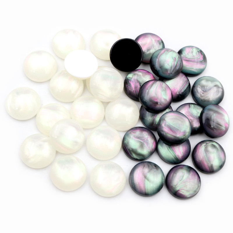 40pcs 8mm 10mm 12mm Round Resi - огляд і ціна Resin Art For Sale