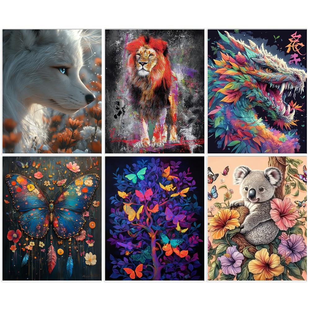 1pc frameless Diy Painting By  - огляд і ціна Resin Art On Canvas