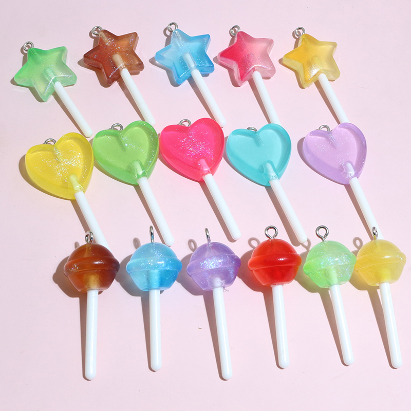 10pcs Mixed Colors Resin Cute  - огляд і ціна Resin Art For Sale