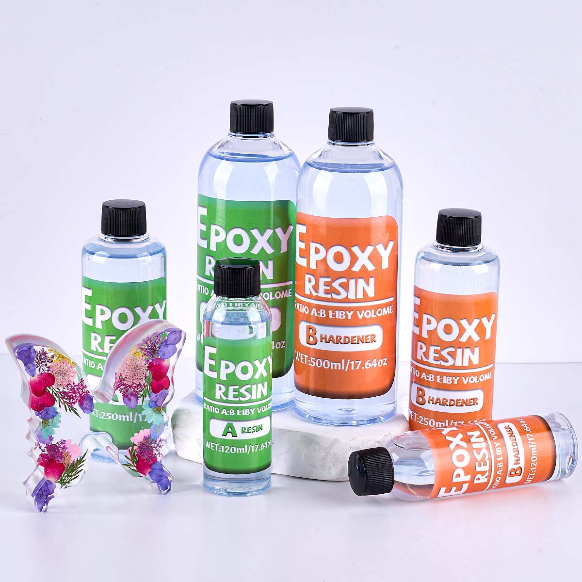 1:1 Ratio Epoxy Resin Kit Anti - огляд і ціна Resin Art Ratio