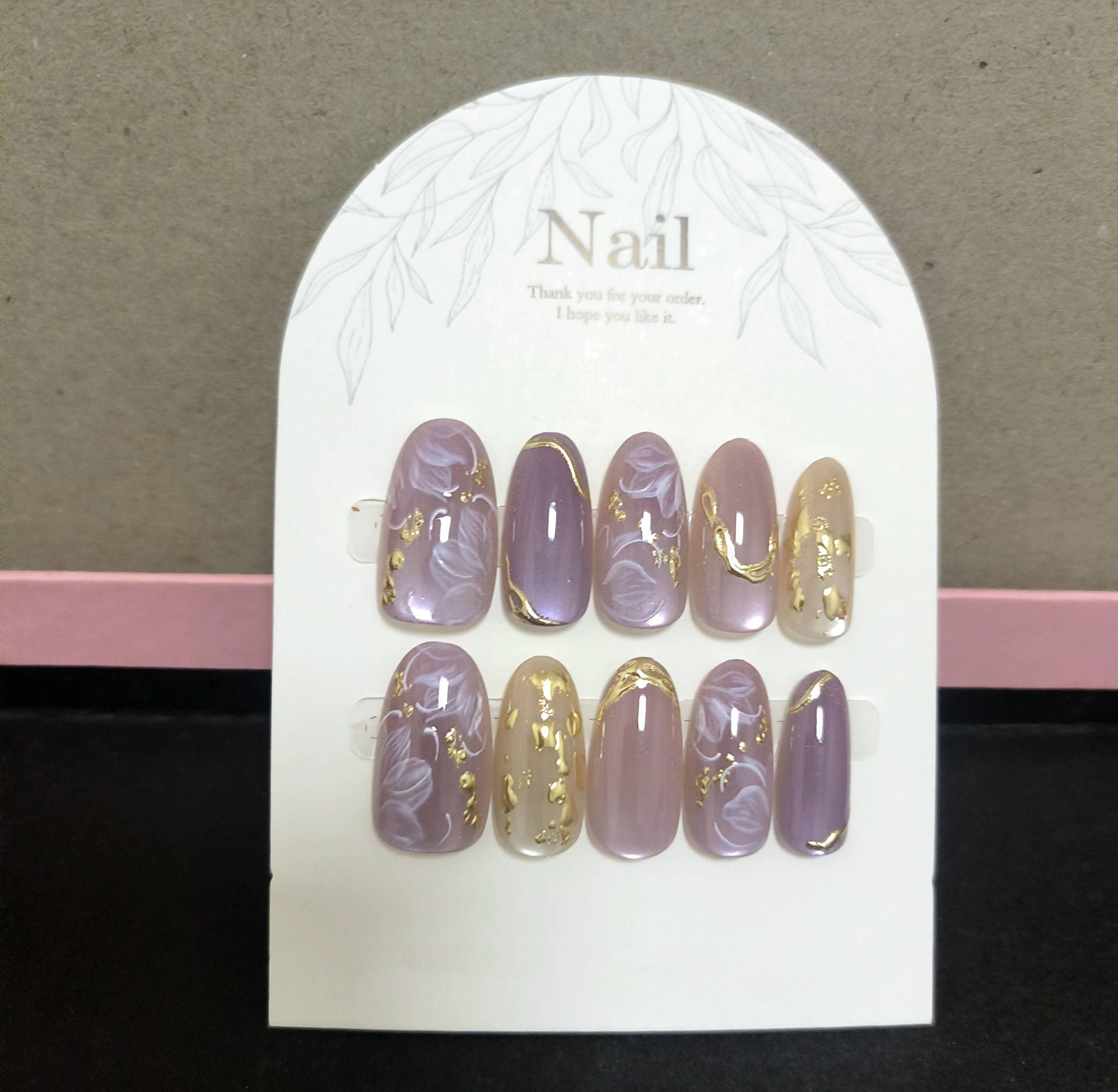 10pcs Handmade Press On Nails  - огляд і ціна Resin Art Glitter