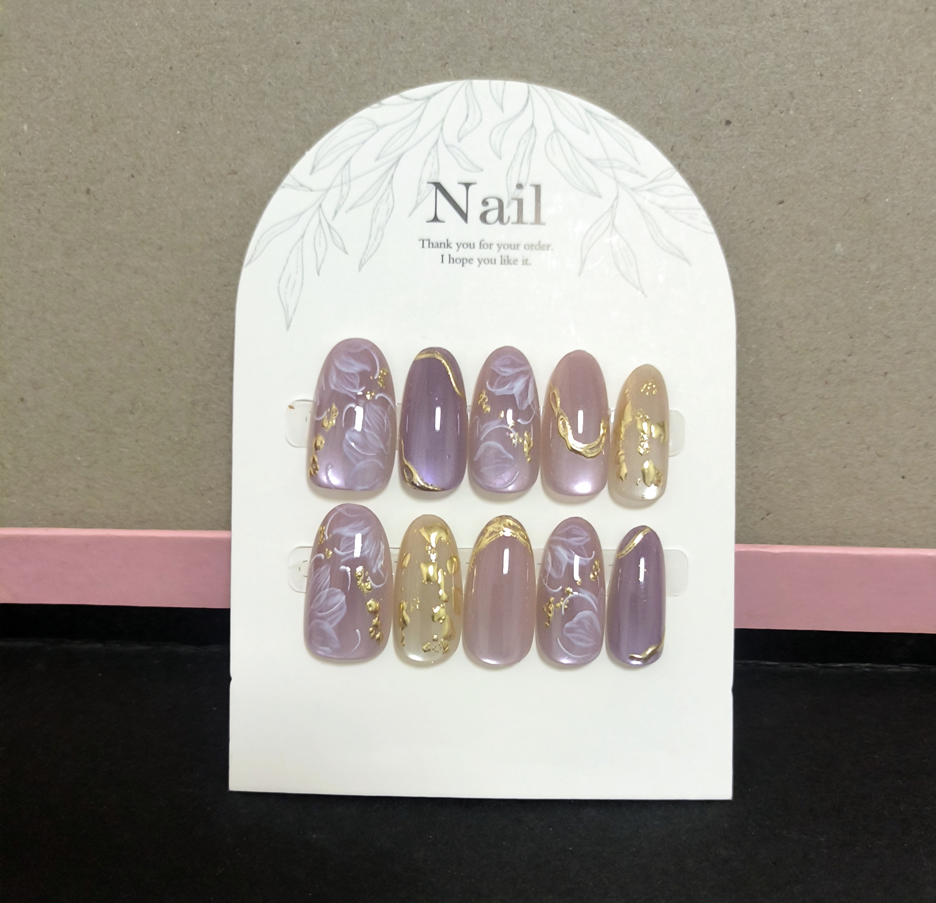10pcs Handmade Press On Nails  - огляд і ціна Resin Art Glitter