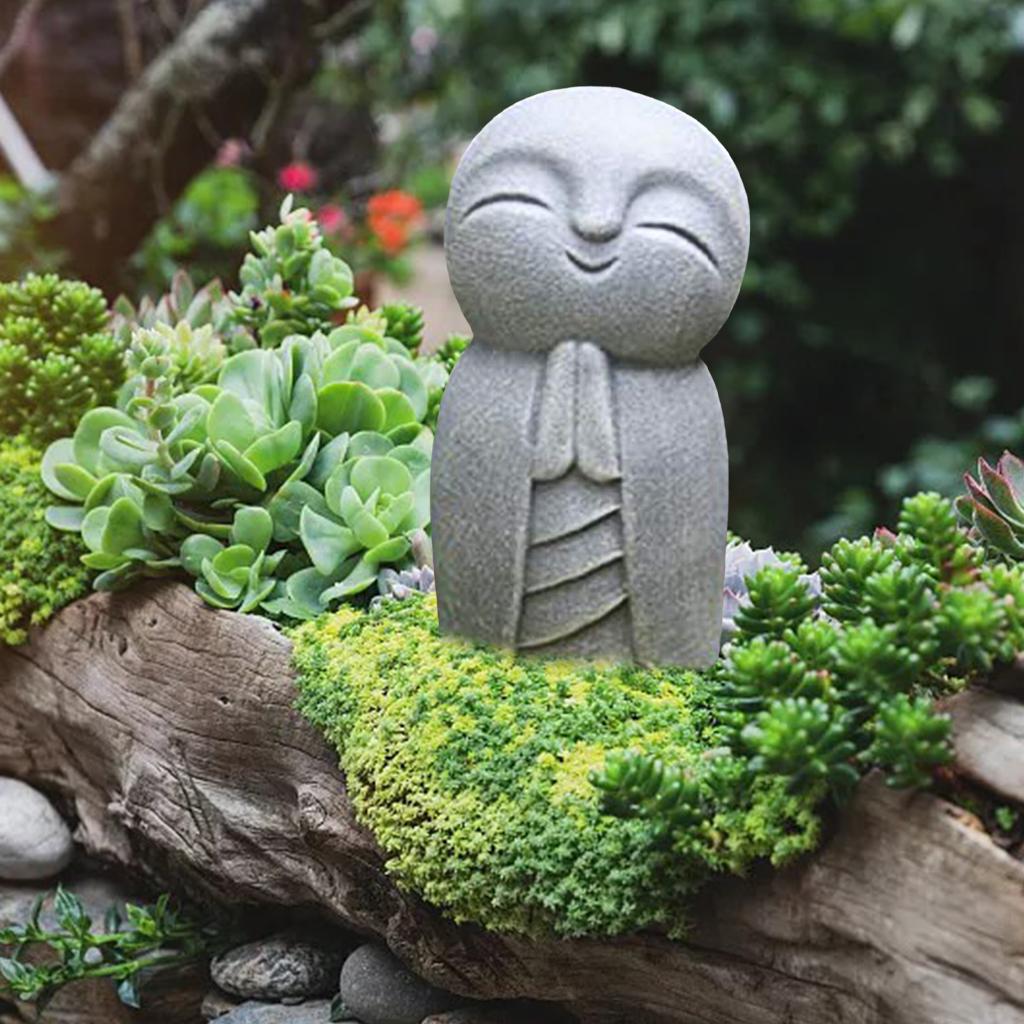 Jizo Monks Praying Statue Resi - огляд і ціна Resin Art Baby Memories