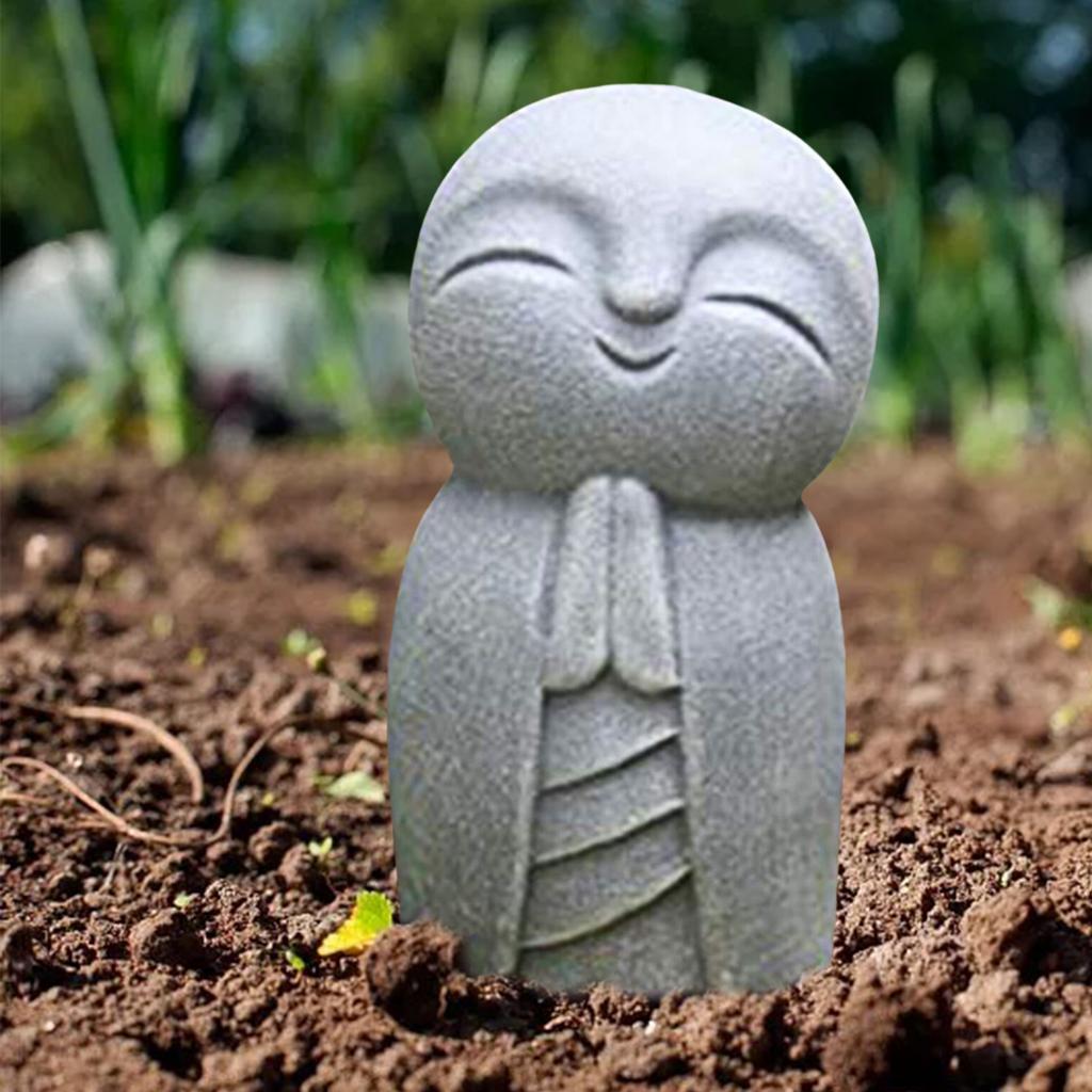 Jizo Monks Praying Statue Resi - огляд і ціна Resin Art Baby Memories