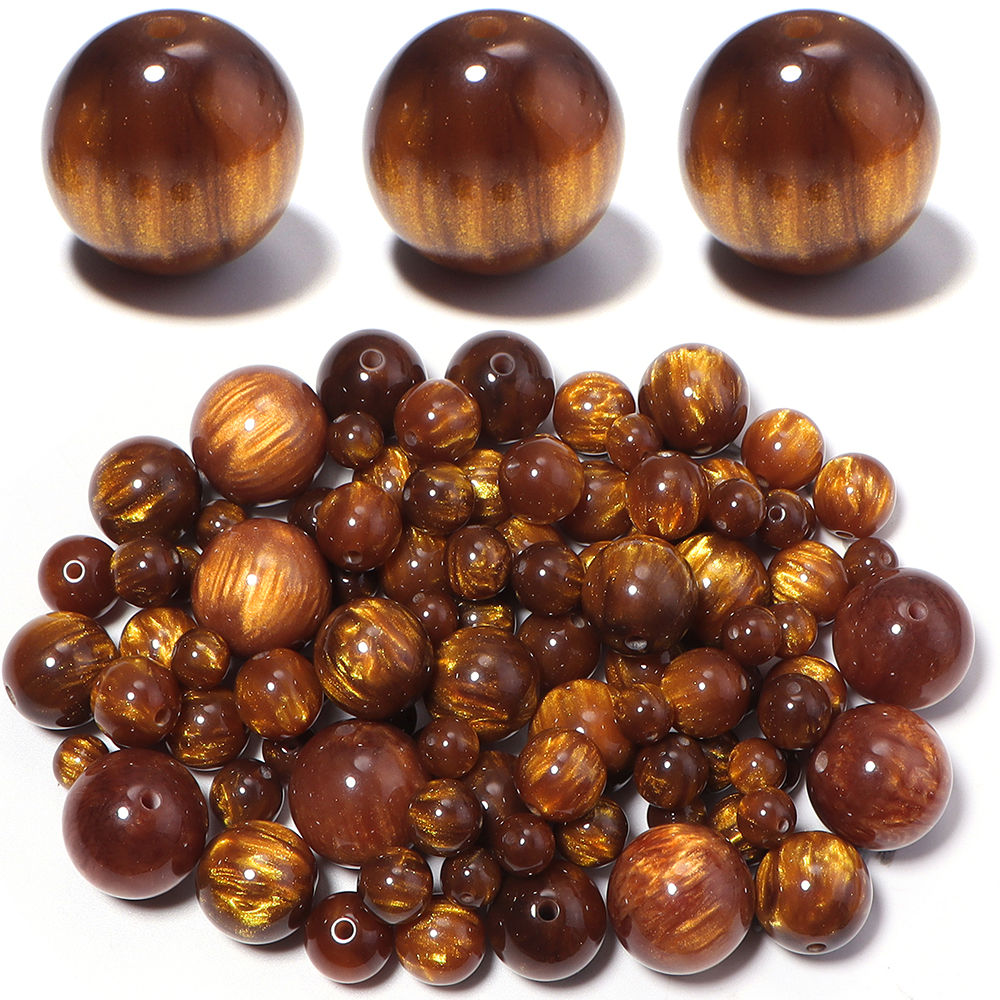 5-30pcs/lot 8-20mm Gilding Res - огляд і ціна Resin Art For Sale