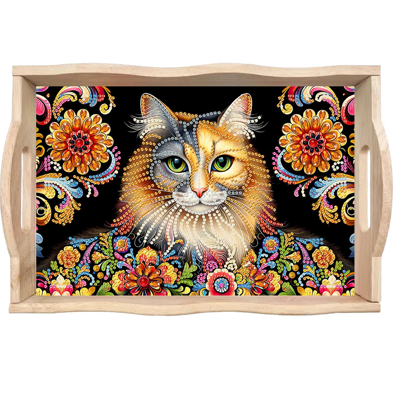 Diamond Art Painting Wooden Se - огляд і ціна Resin Art Wooden Tray