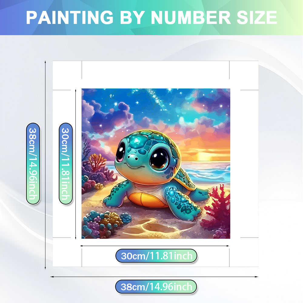 HUACAN Painting By Numbers Tur - огляд і ціна Resin Art On Canvas