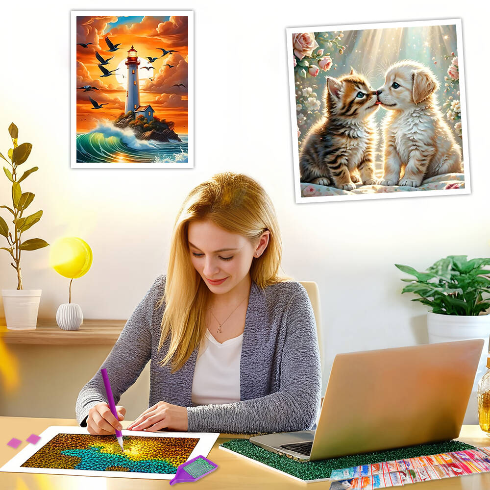 Frameless, DIY 5D Diamond Pain - огляд і ціна Resin Art Wall