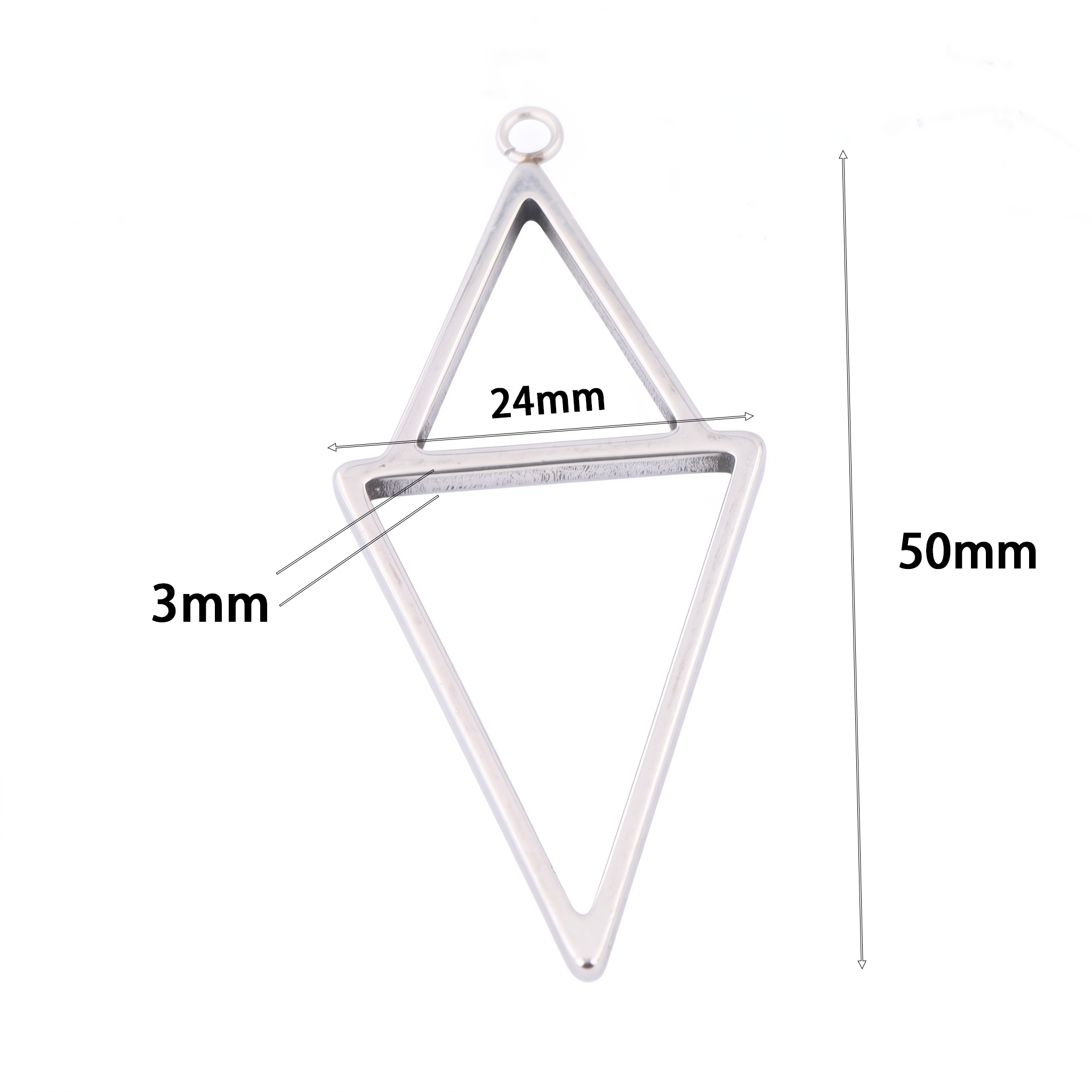 10pcs Square Triangle 3mm Thic - огляд і ціна Resin Art For Sale