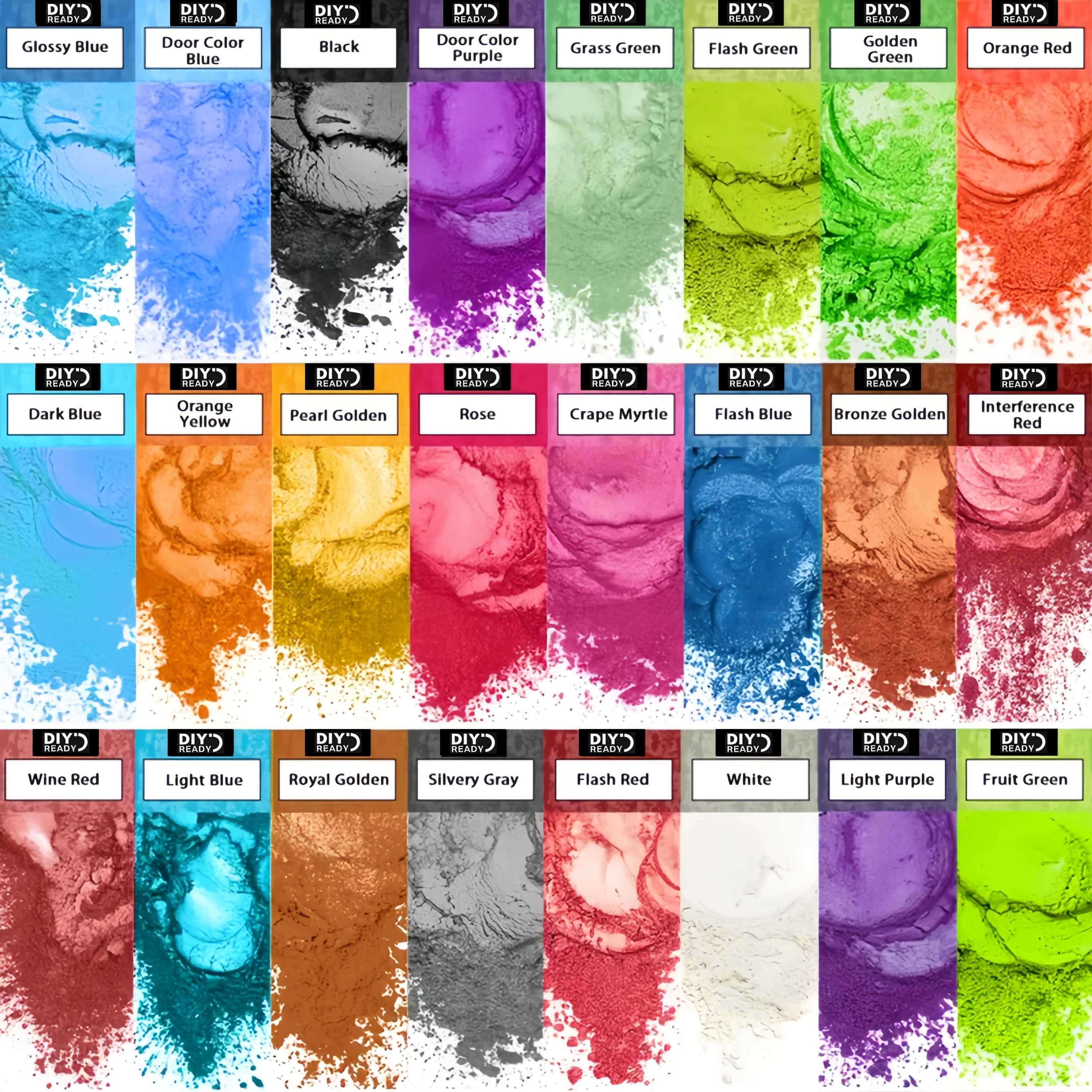 24 Colors/8 Colors 5g 0.18oz P - огляд і ціна Pearl Powder Resin