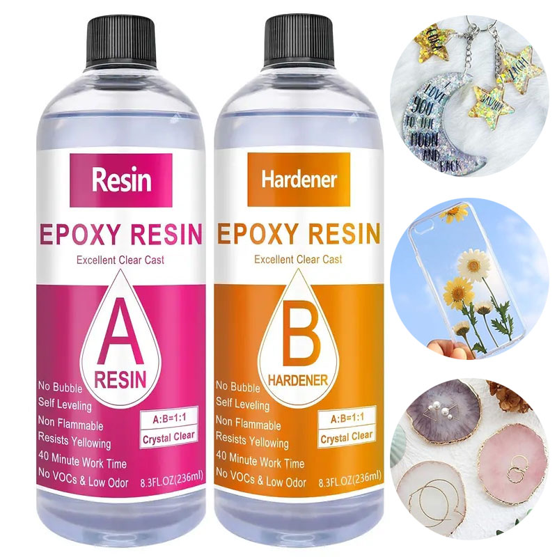 Crystal Clear Epoxy Resin Kit  - огляд і ціна Resin Art Ratio
