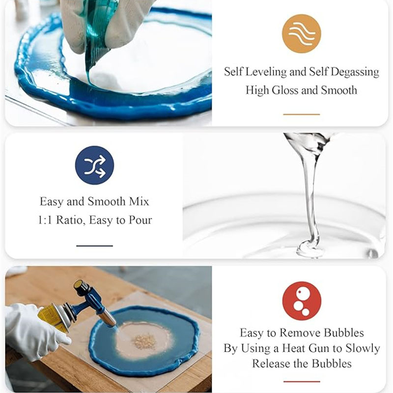 Crystal Clear Epoxy Resin Kit  - огляд і ціна Resin Art Ratio