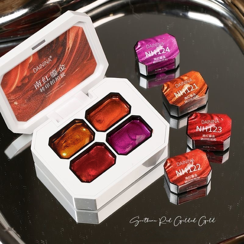 4Colors Black Red Pat Painting - огляд і ціна Resin Art Glue