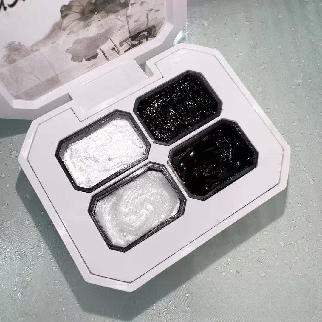 4Colors Black Red Pat Painting - огляд і ціна Resin Art Glue