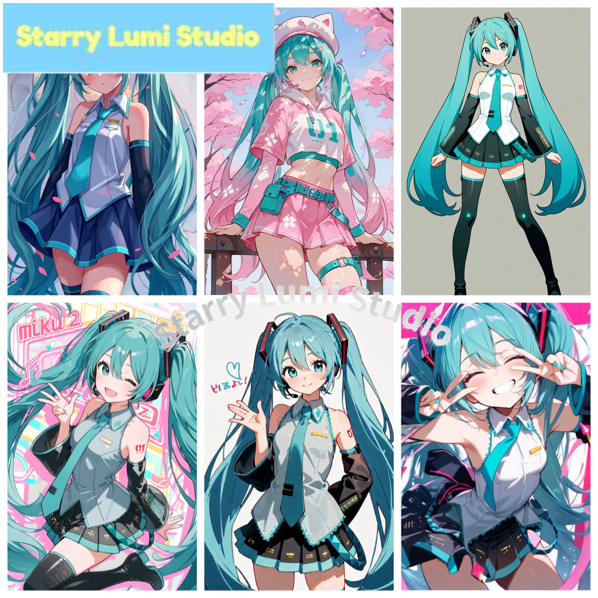 Hatsune Miku Anime Diamond Pai - огляд і ціна Resin Art Wall