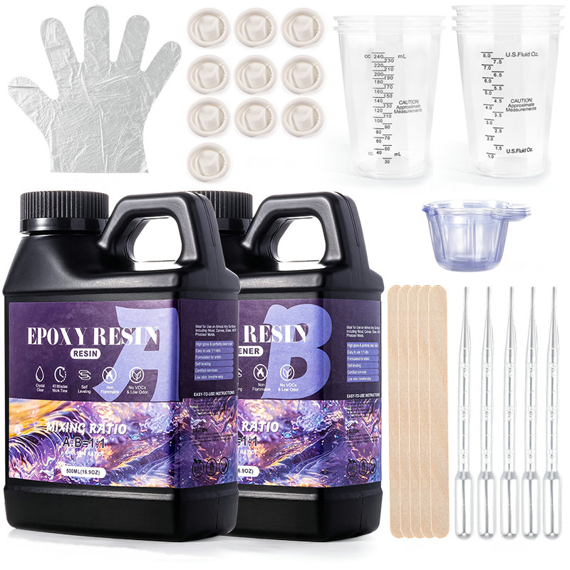 1:1 Ratio Epoxy Resin Kit Anti - огляд і ціна Resin Art Ratio