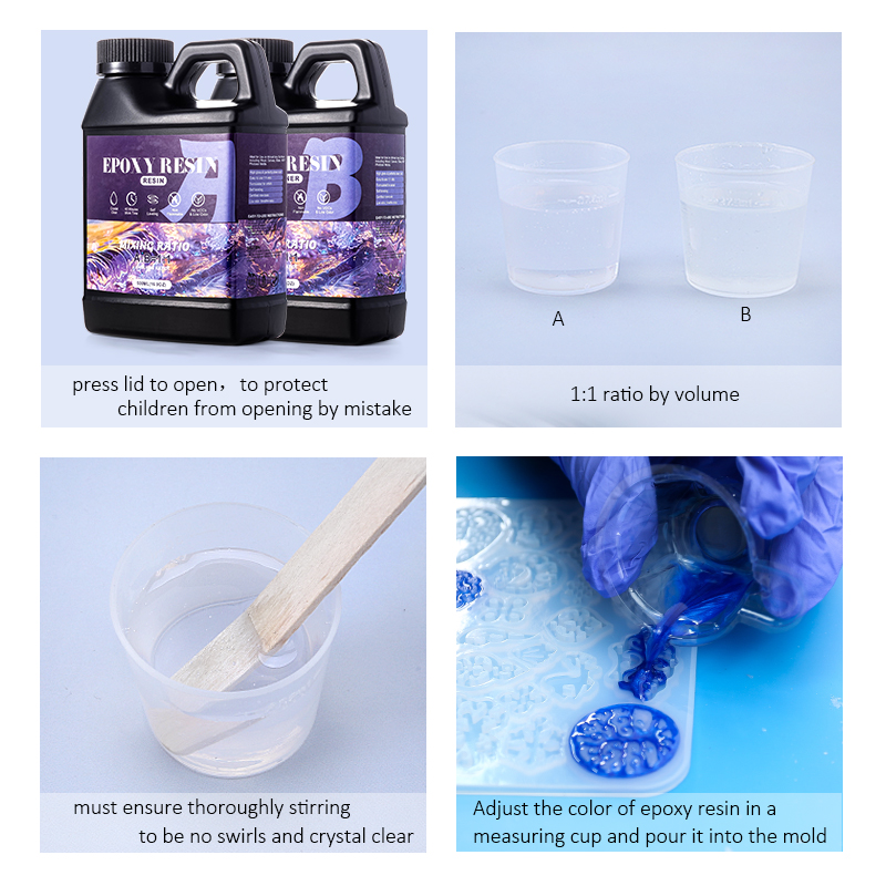 1:1 Ratio Epoxy Resin Kit Anti - огляд і ціна Resin Art Ratio