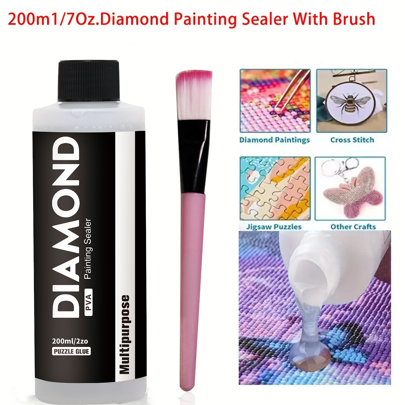 Diamond Painting Sealer Craft  - огляд і ціна Resin Art Glue
