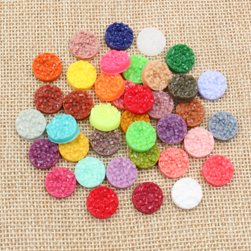 40pcs Resin Druzy Cabochons Do - огляд і ціна Resin Art For Sale