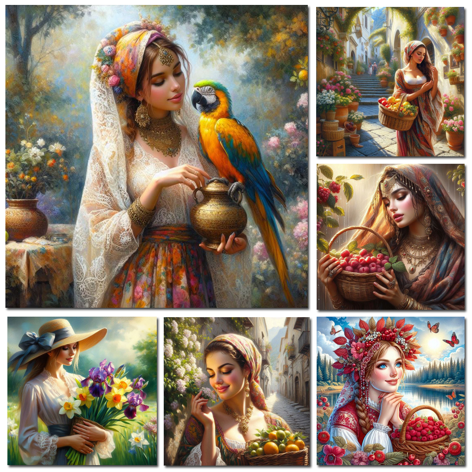 1pc frameless Diamond Painting - огляд і ціна Resin Art Wall