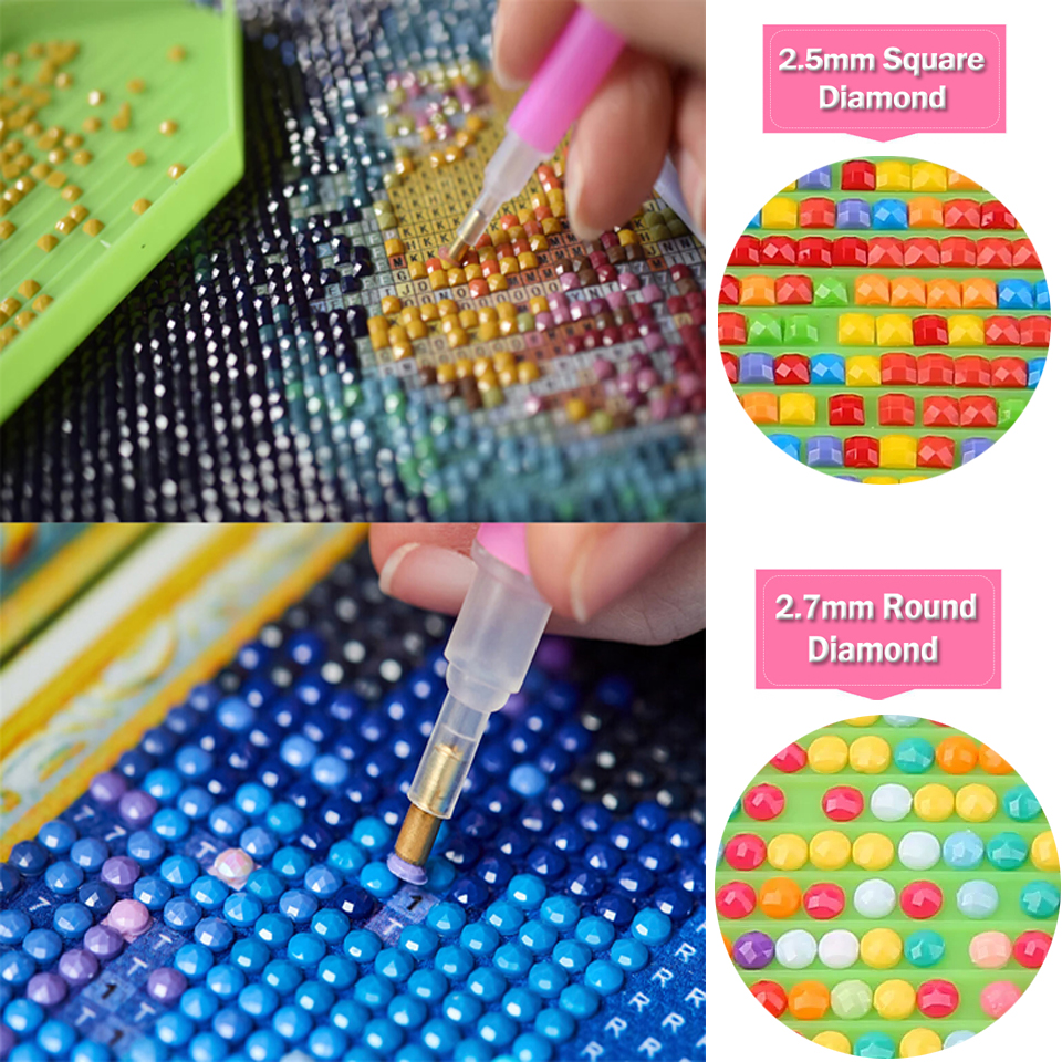 1pc frameless Diamond Painting - огляд і ціна Resin Art Wall