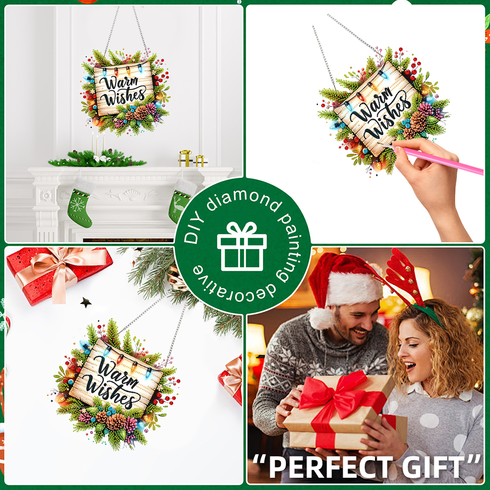 Christmas Theme 2D Flat DIY Ha - огляд і ціна Resin Art Wall