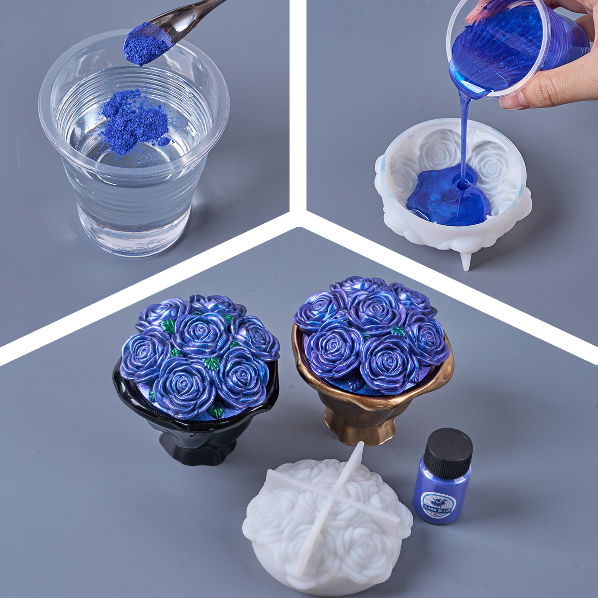 Mica Powder 28 Colors 10g Mirr - огляд і ціна Pearl Powder Resin