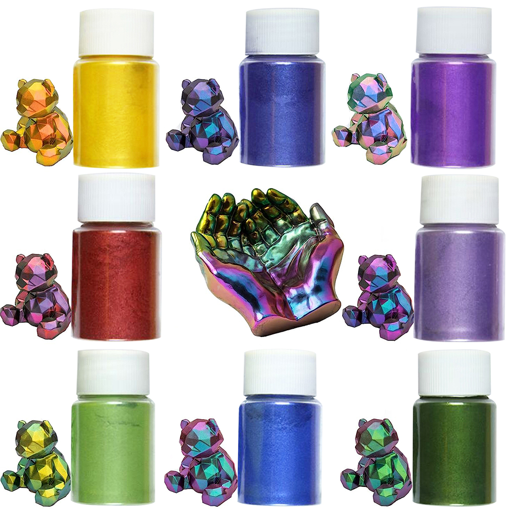 20ml-54colors Slim Pearl Nail  - огляд і ціна Pearl Powder Resin