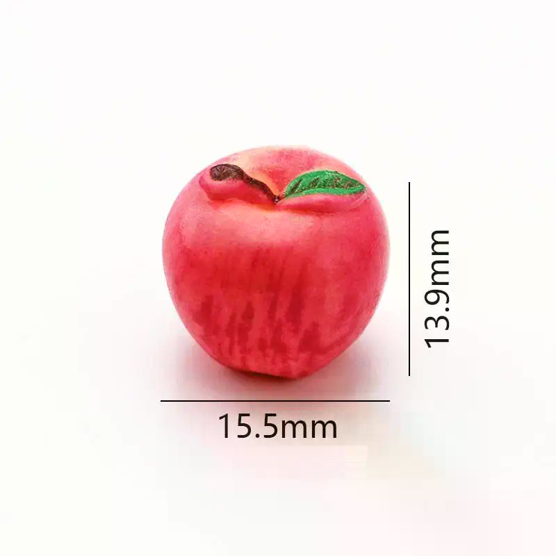 Cute Fruit Resin Loose Beads 3 - огляд і ціна Resin Art For Sale