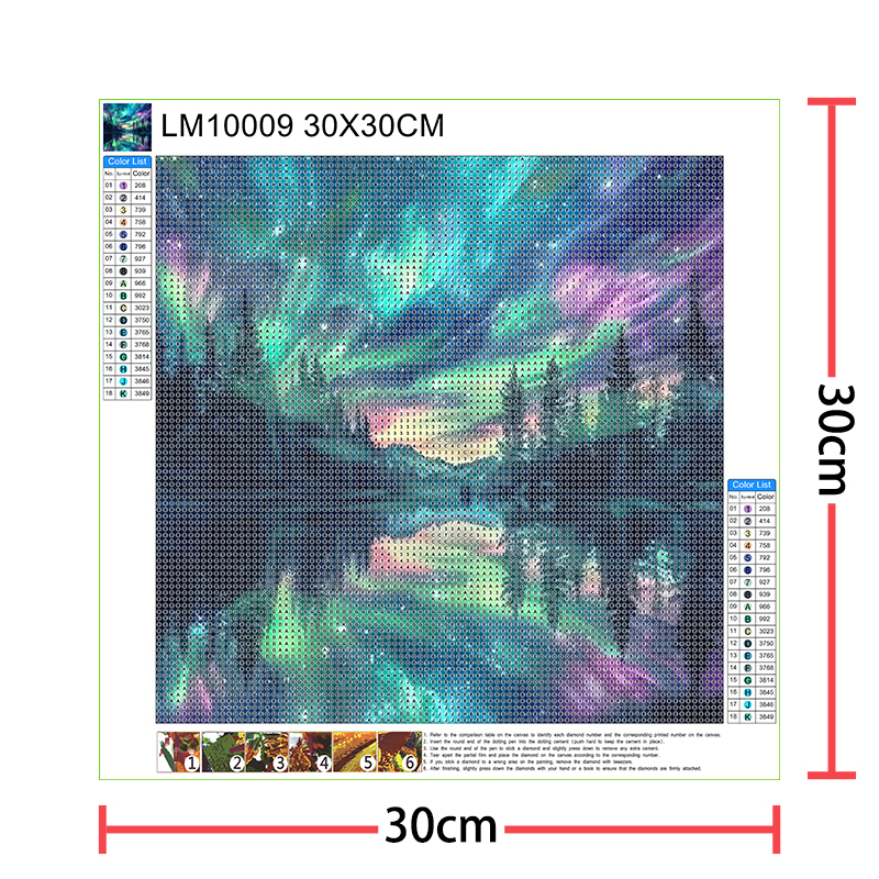 Frameless,New Mosaic 5D Diy Di - огляд і ціна Resin Art Wall