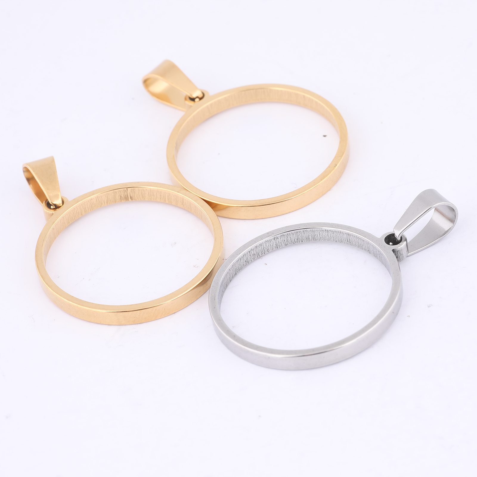 10pcs 25mm Round Open Bezel Ch - огляд і ціна Resin Art For Sale