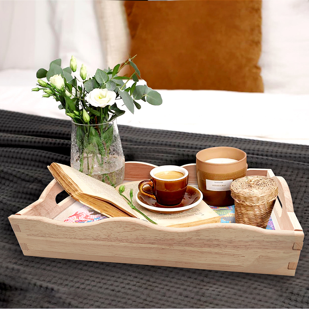 Wooden 5D DIY Diamond Painting - огляд і ціна Resin Art Wooden Tray
