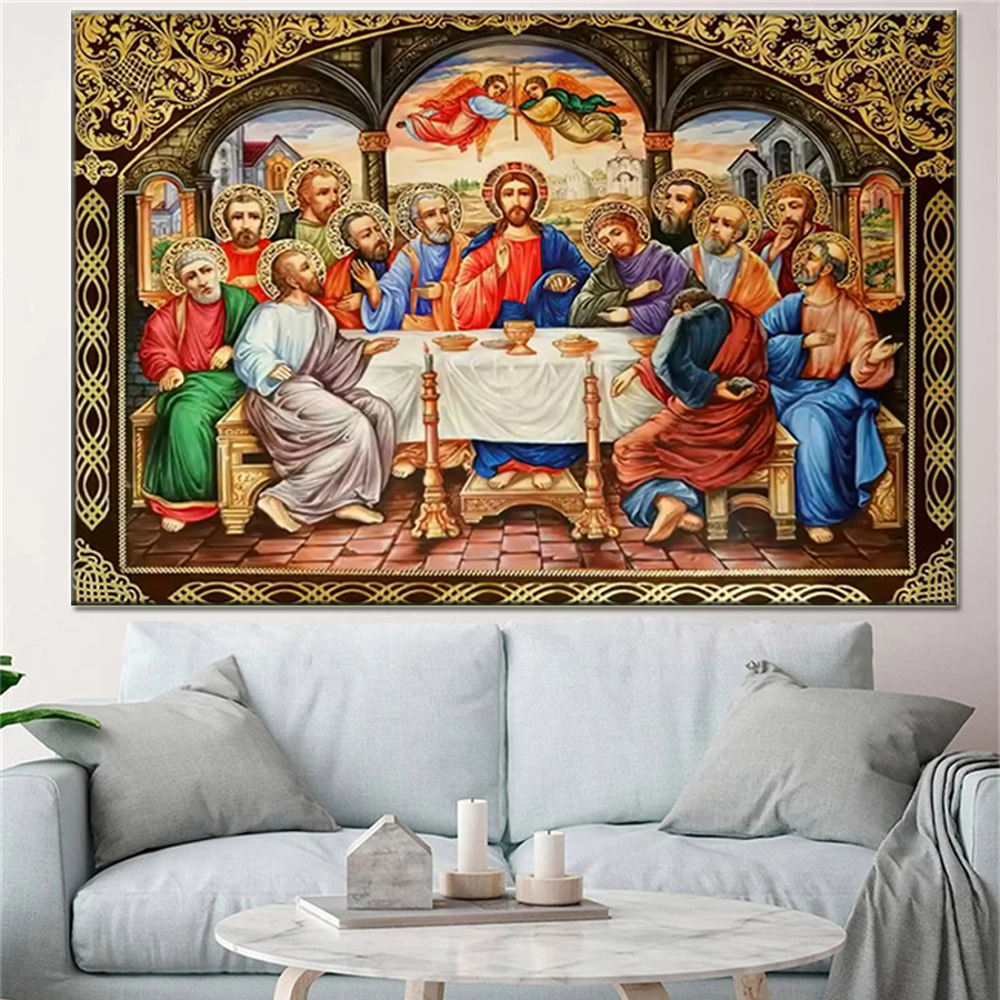 Last Supper diamond embroidery - огляд і ціна Resin Art Mary