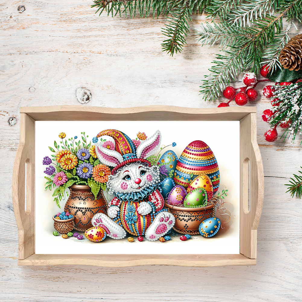 Diamond Art Painting Wooden Se - огляд і ціна Resin Art Wooden Tray